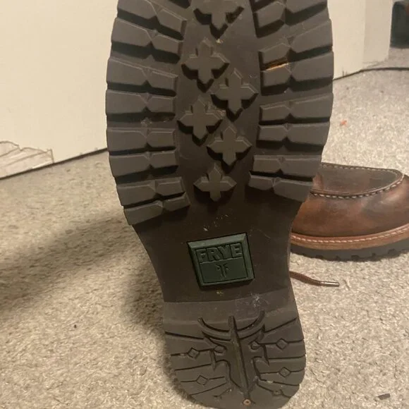 Vintage Frye Worn Brown Boots - Picture 2 of 5